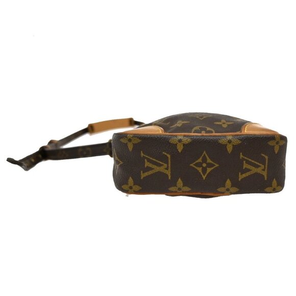 LOUIS VUITTON Danube Shoulder Bag Monogram Leather Brown France M45266 31KB528 - Picture 5 of 15